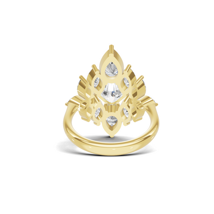 Elite Cluster Statement Ring