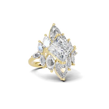 Elite Cluster Statement Ring