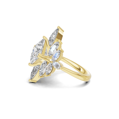 Elite Cluster Statement Ring