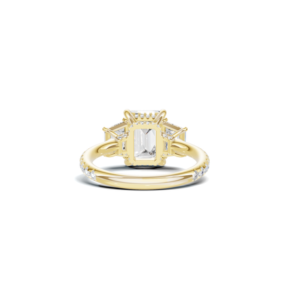 Exquisite Three Stone Ring