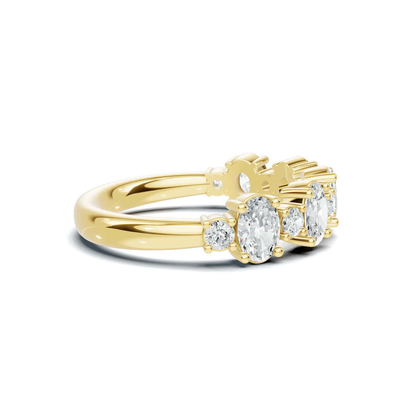 Five Stone Statement Ring