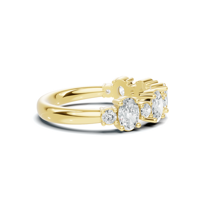 Five Stone Statement Ring