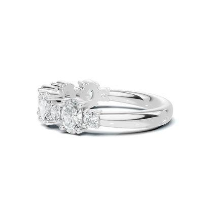 Five Stone Statement Ring