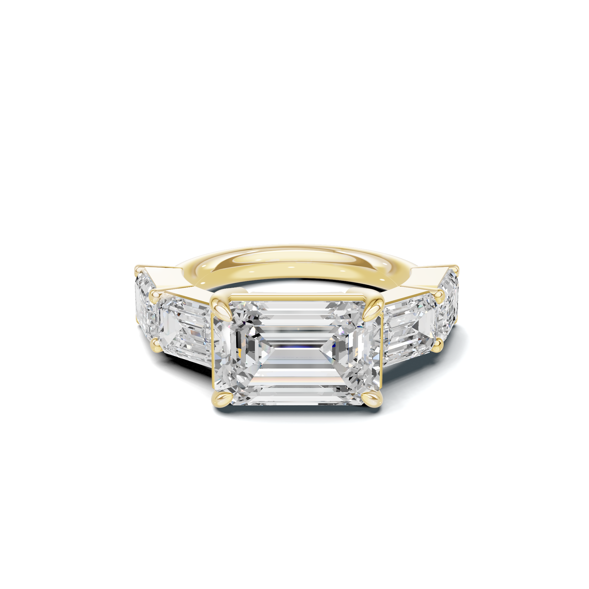 Five Stone Step Ring