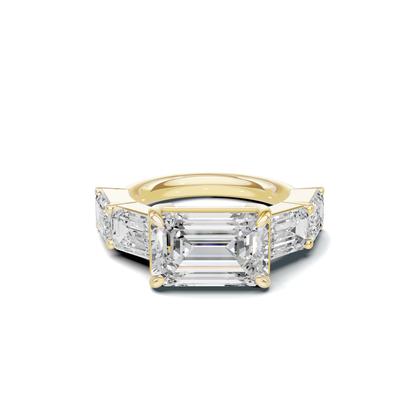Five Stone Step Ring