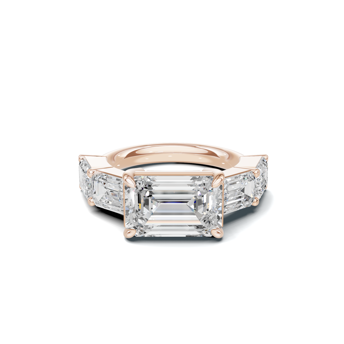 Five Stone Step Ring
