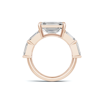 Five Stone Step Ring
