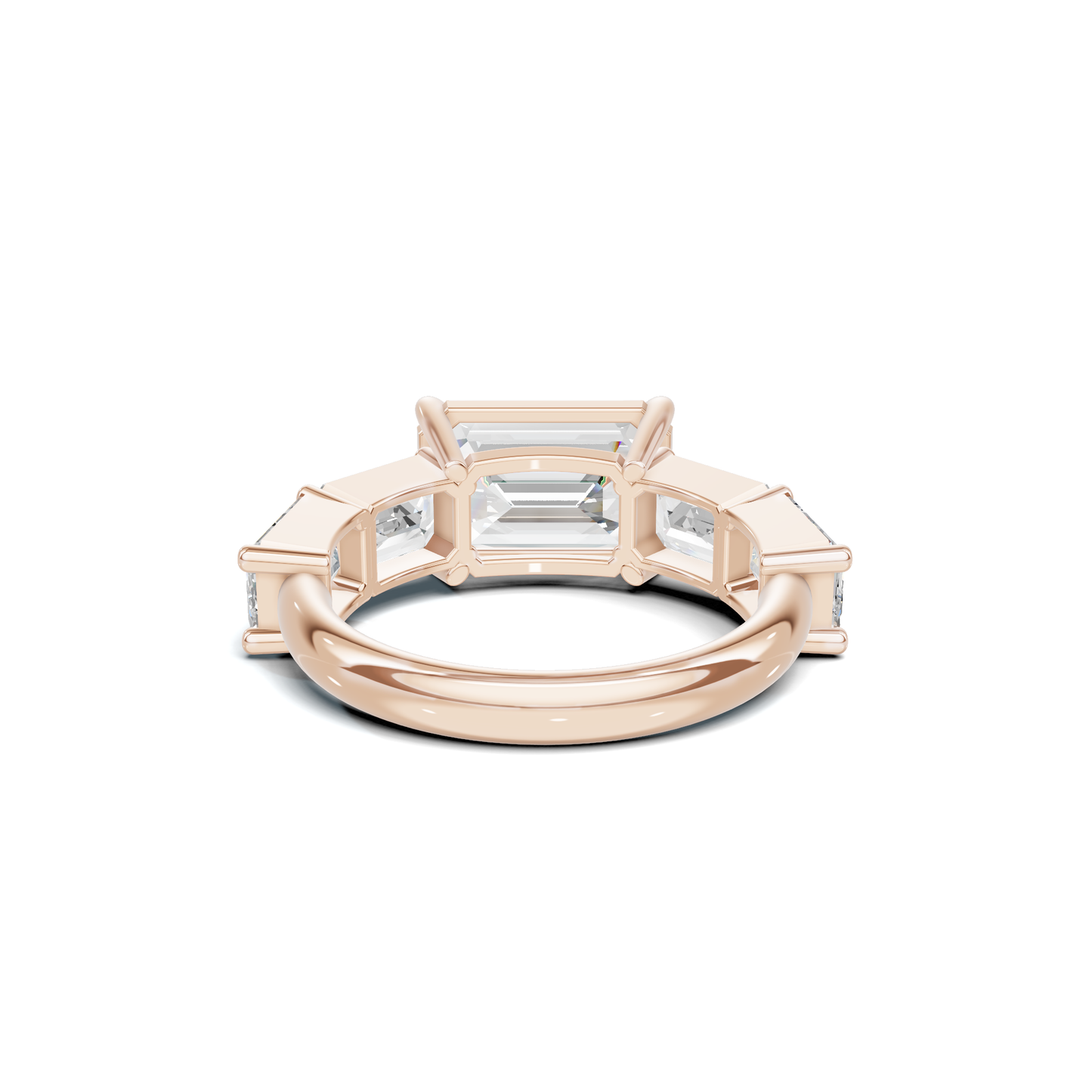 Five Stone Step Ring