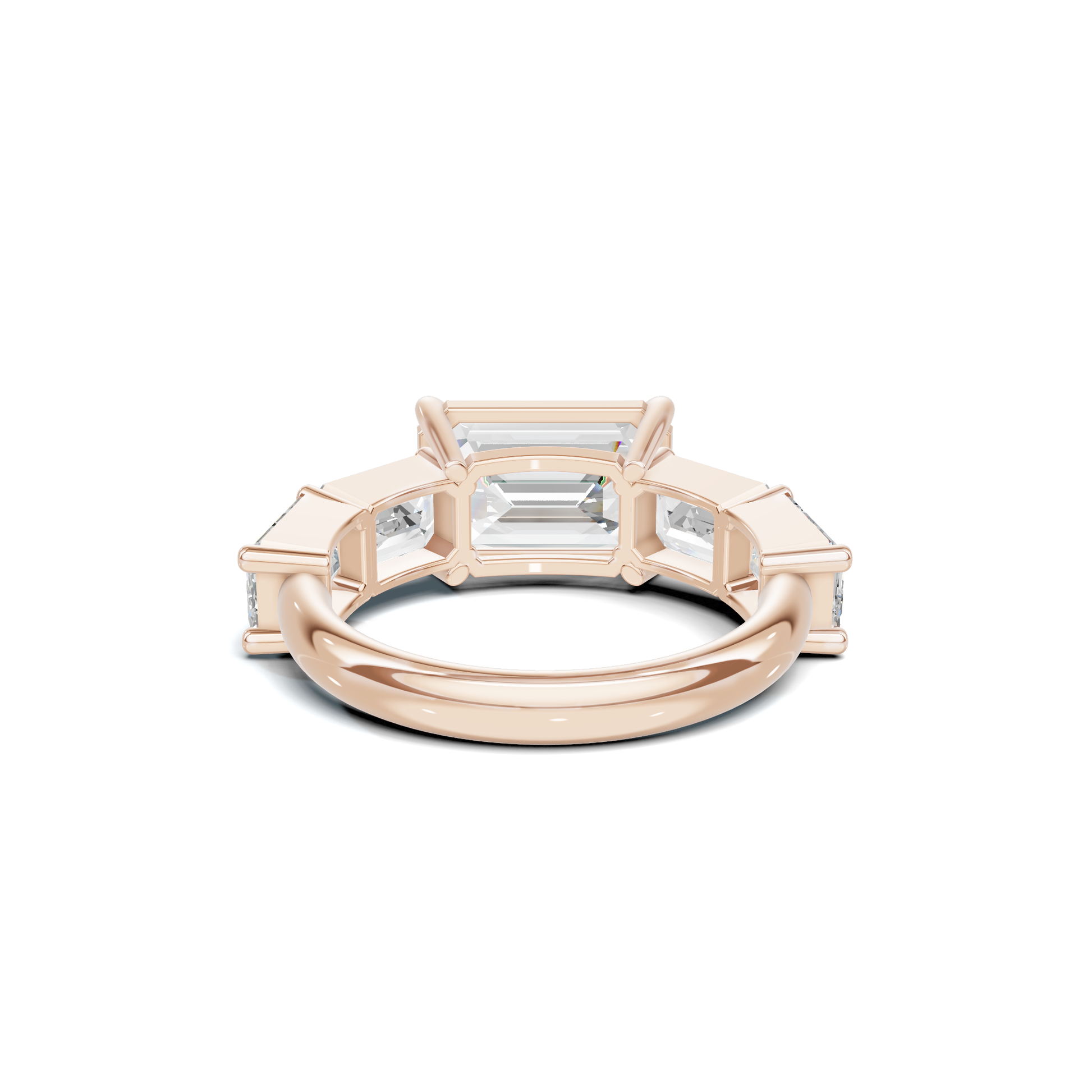 Five Stone Step Ring