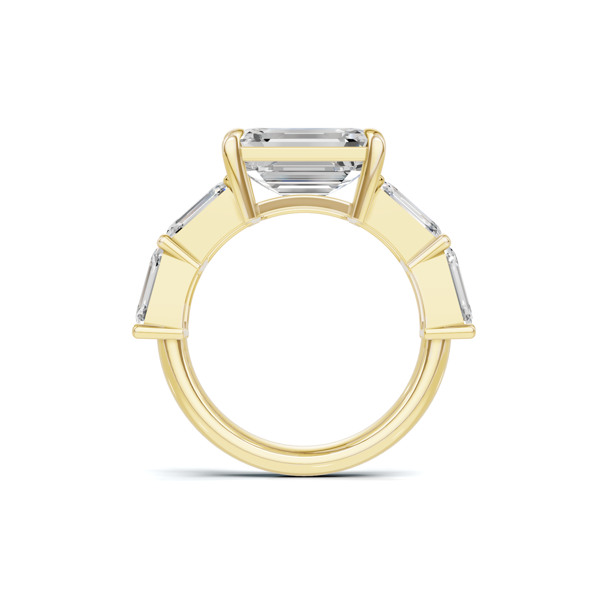 Five Stone Step Ring