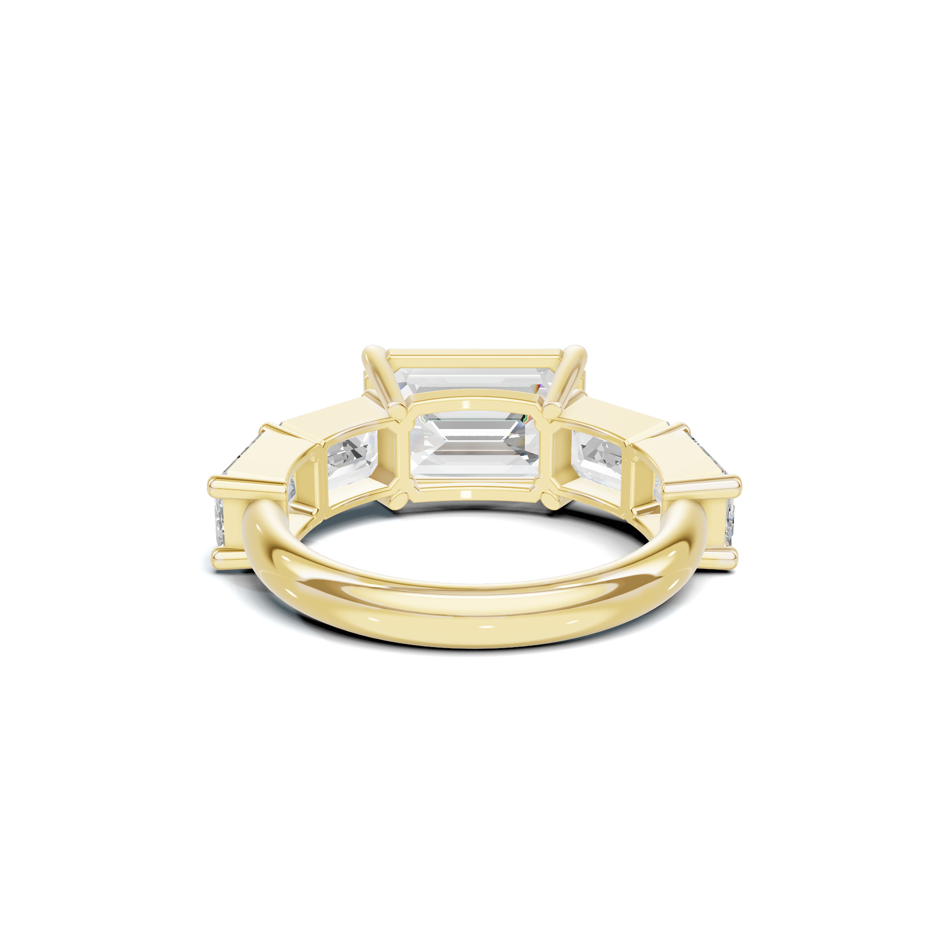 Five Stone Step Ring