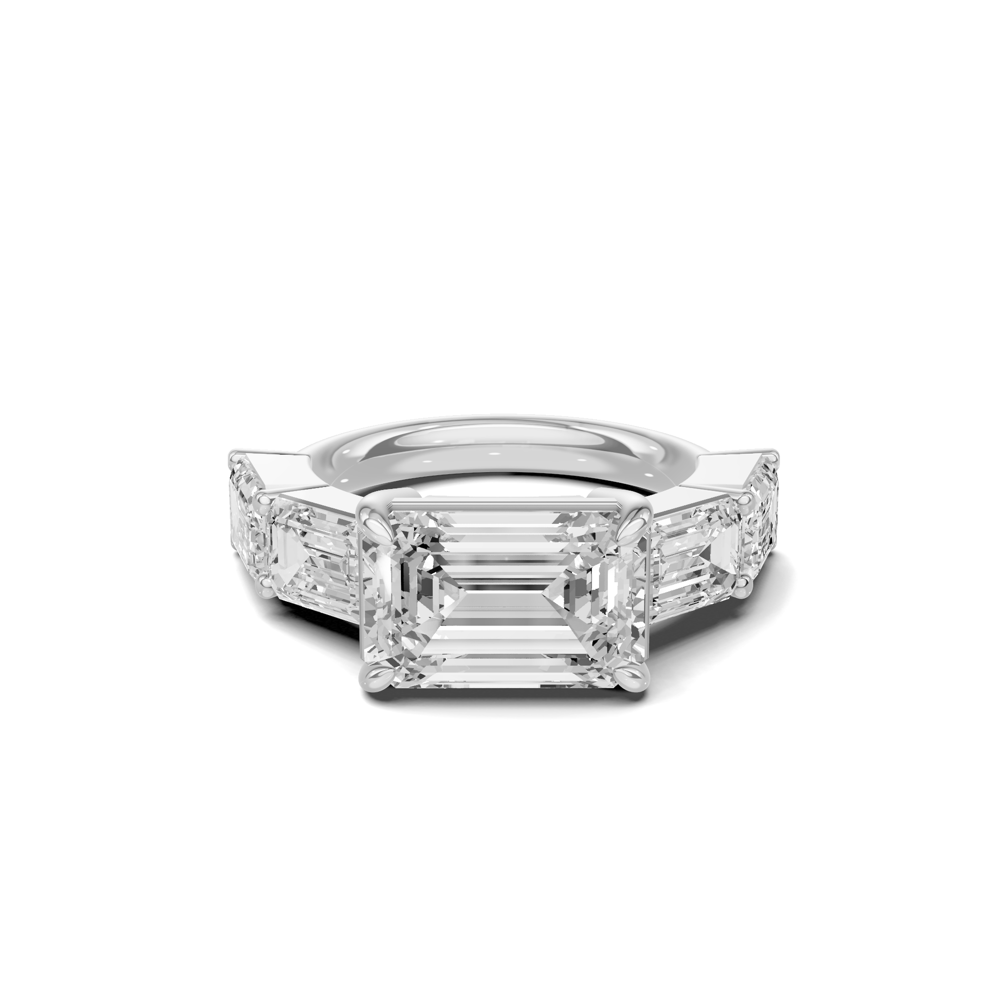 Five Stone Step Ring
