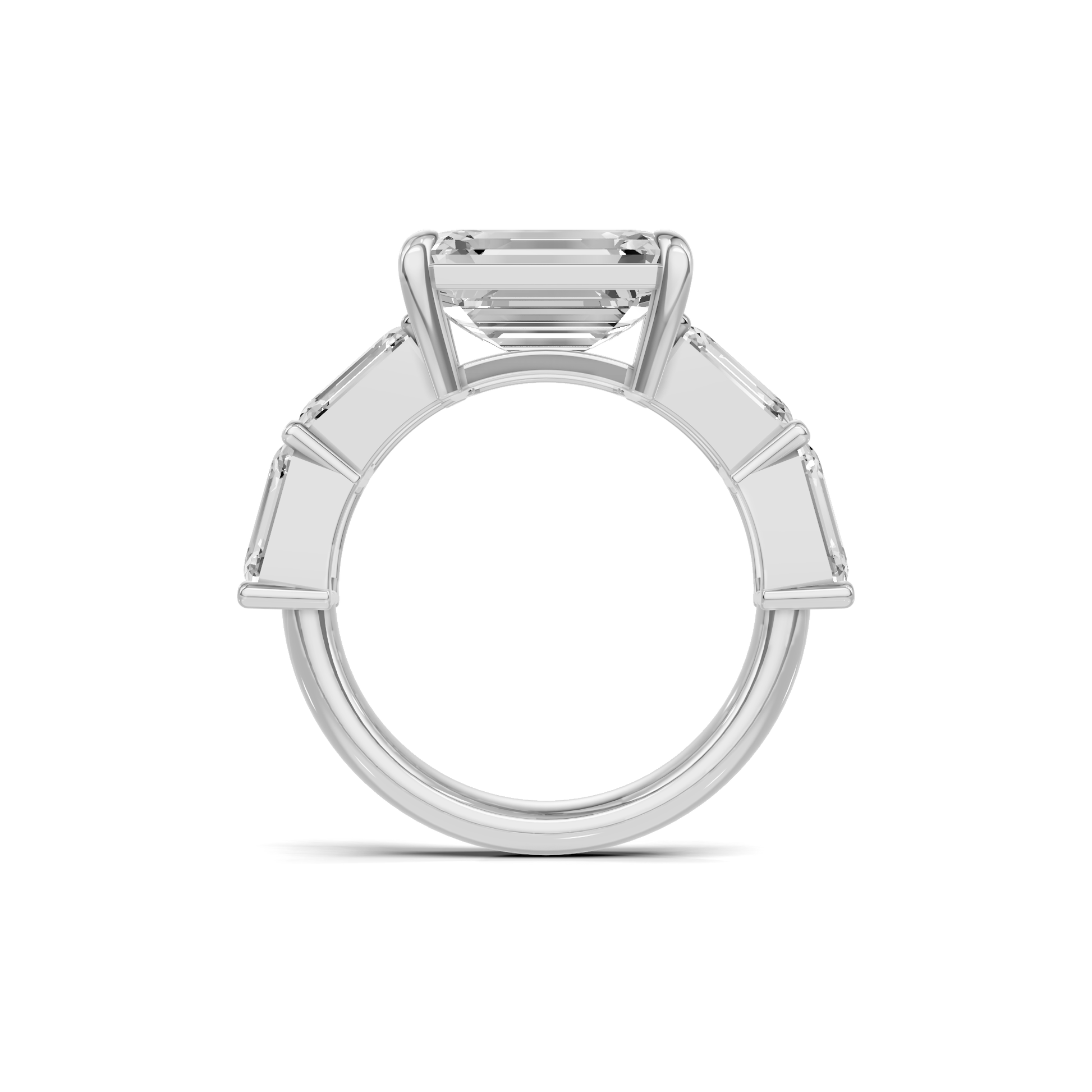 Five Stone Step Ring