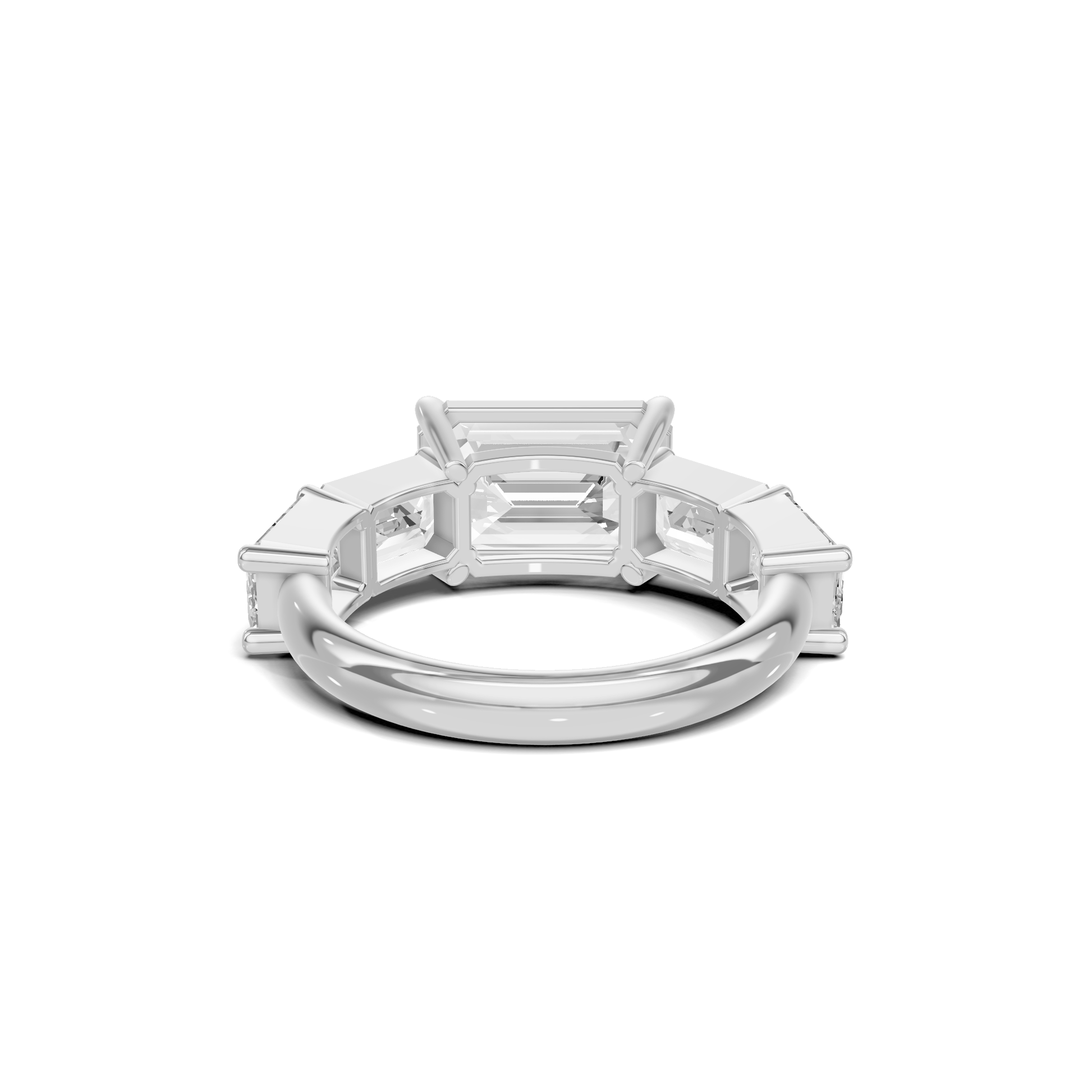 Five Stone Step Ring