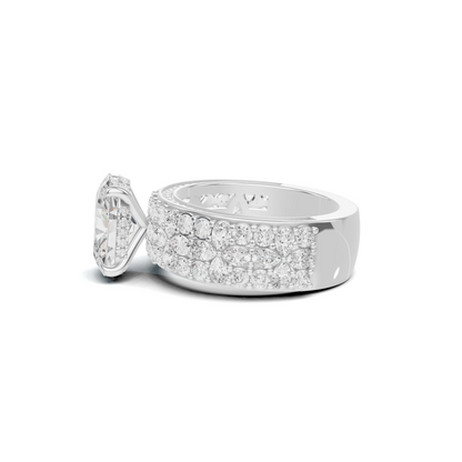 Floral Accented Ring