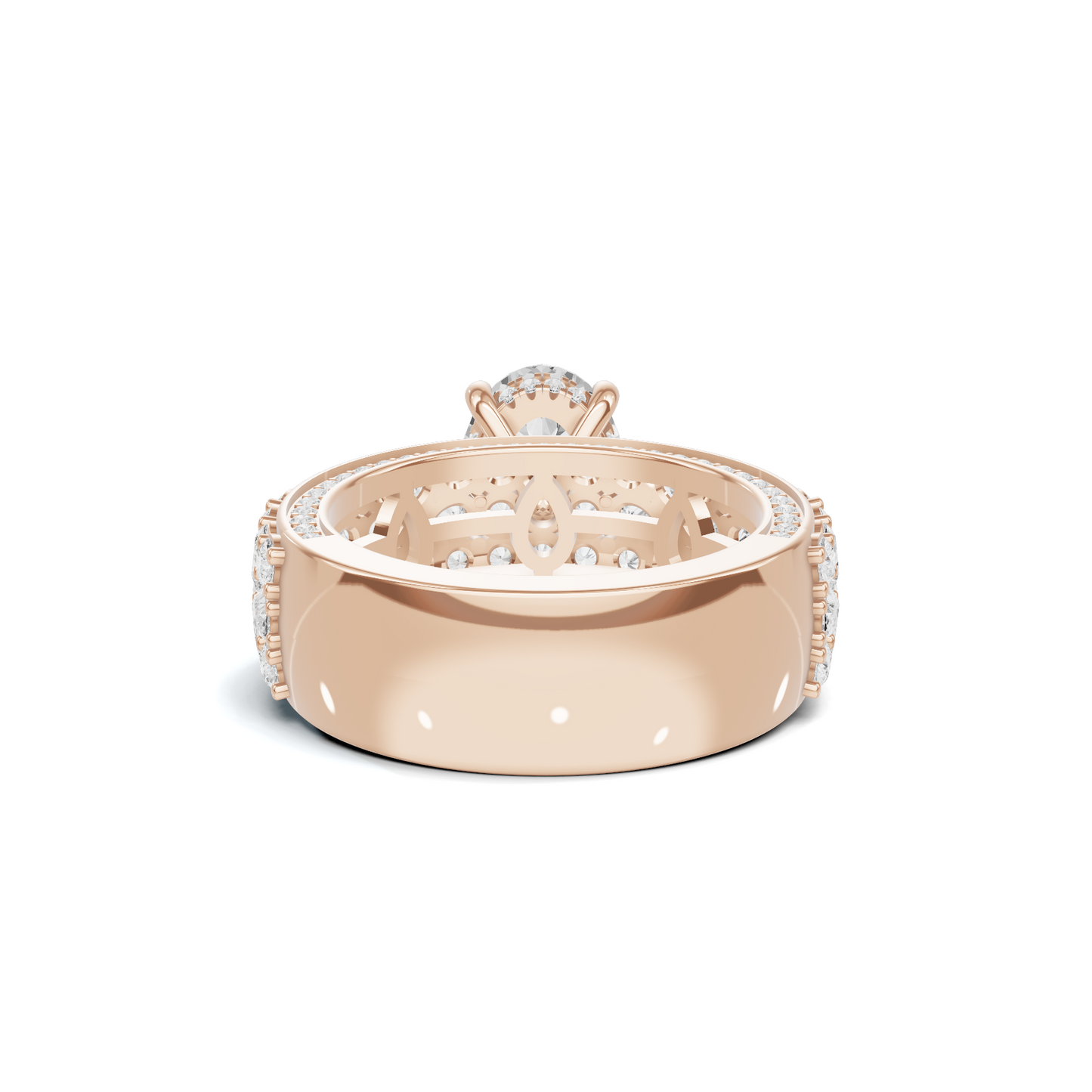 Floral Accented Ring