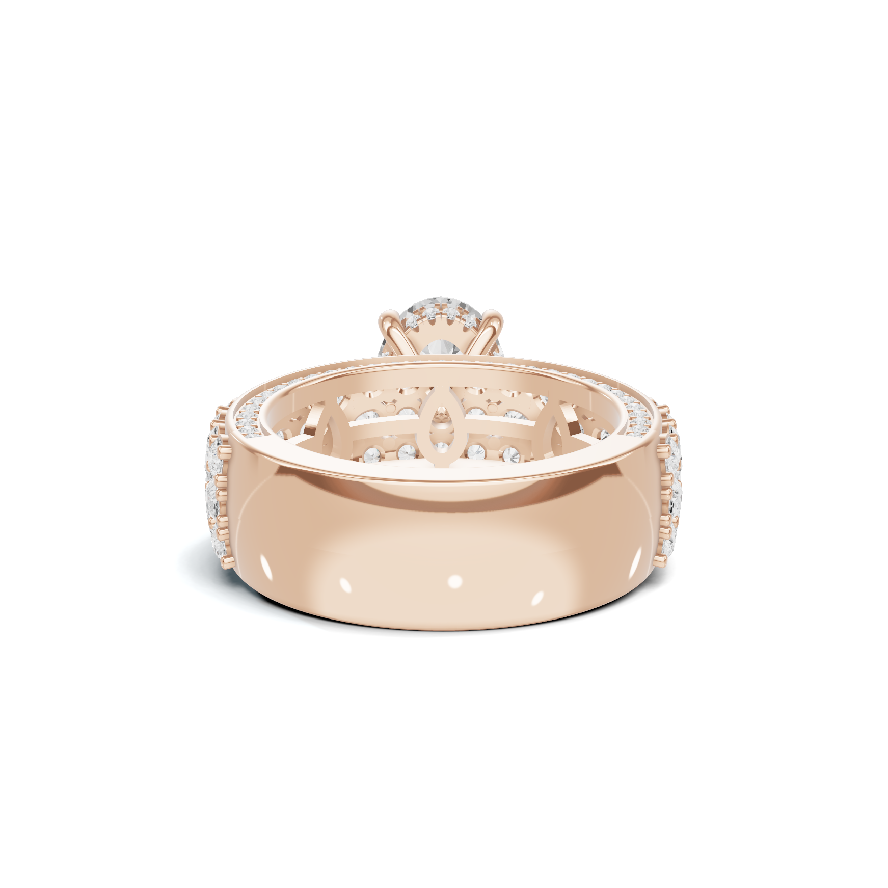 Floral Accented Ring
