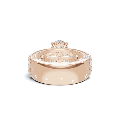Floral Accented Ring