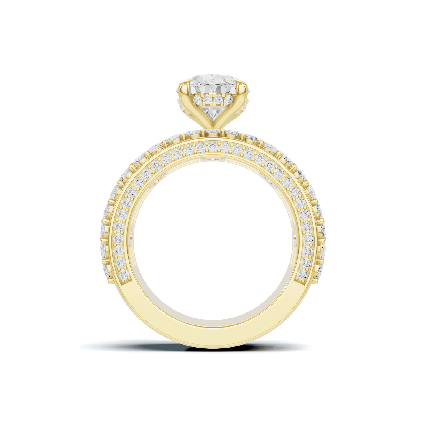 Floral Accented Ring