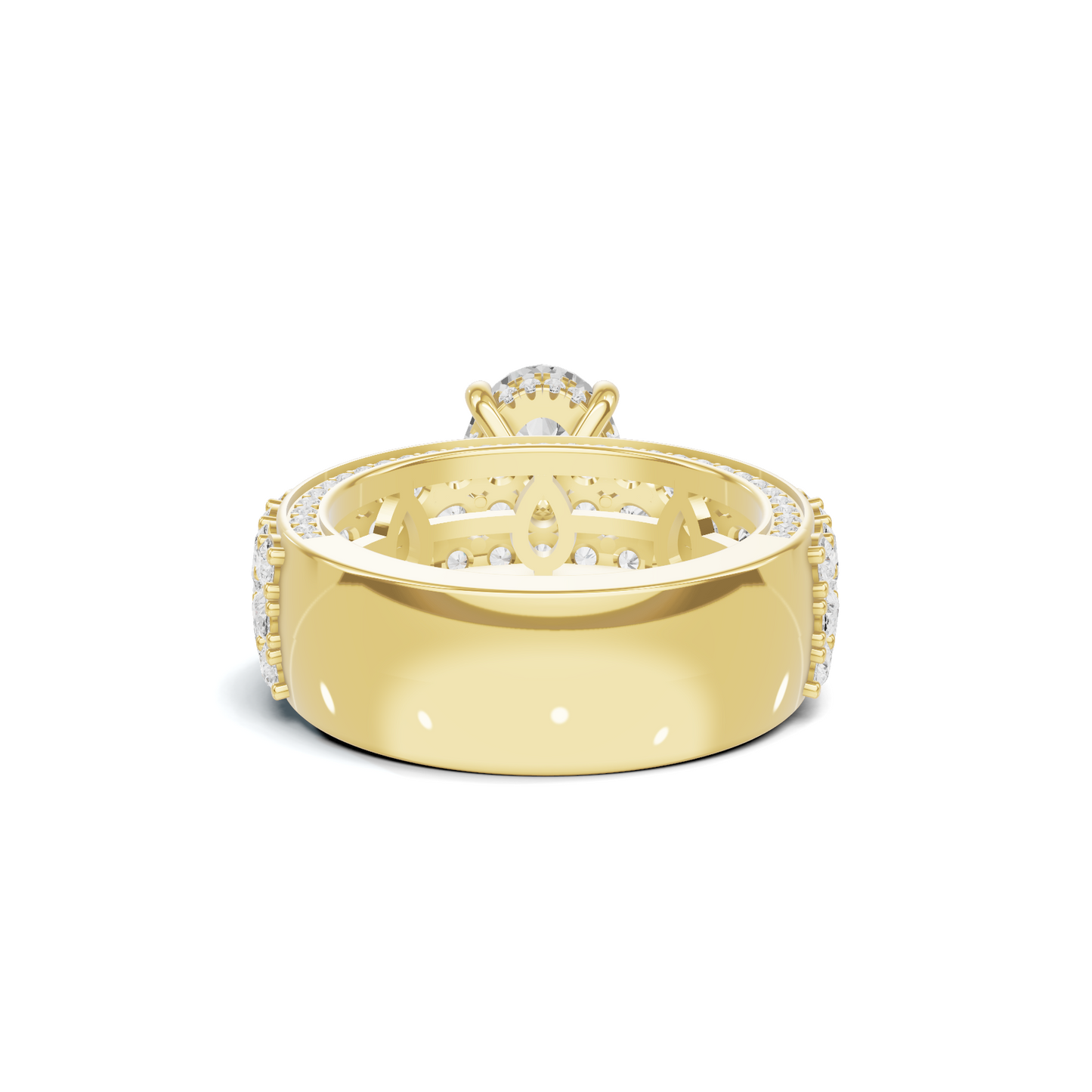 Floral Accented Ring