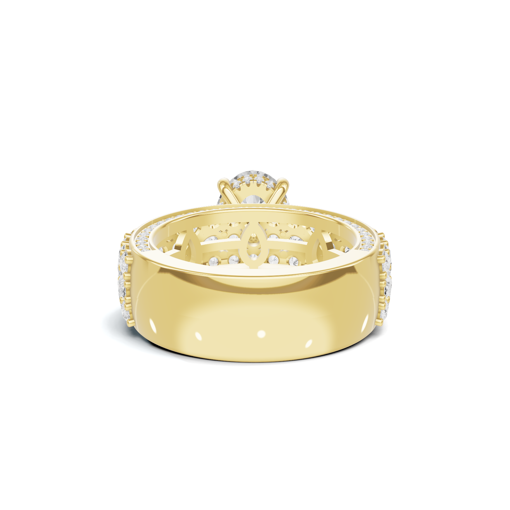 Floral Accented Ring