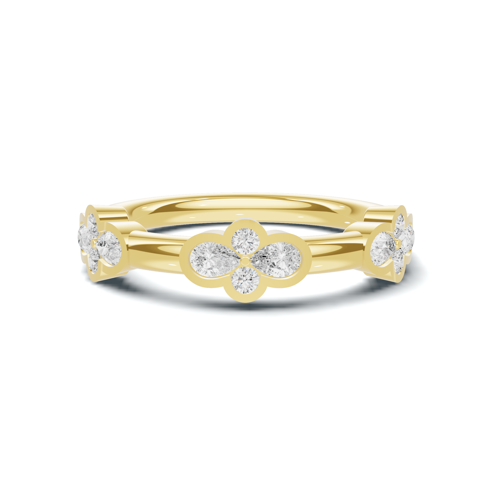 Floral Motif Ring