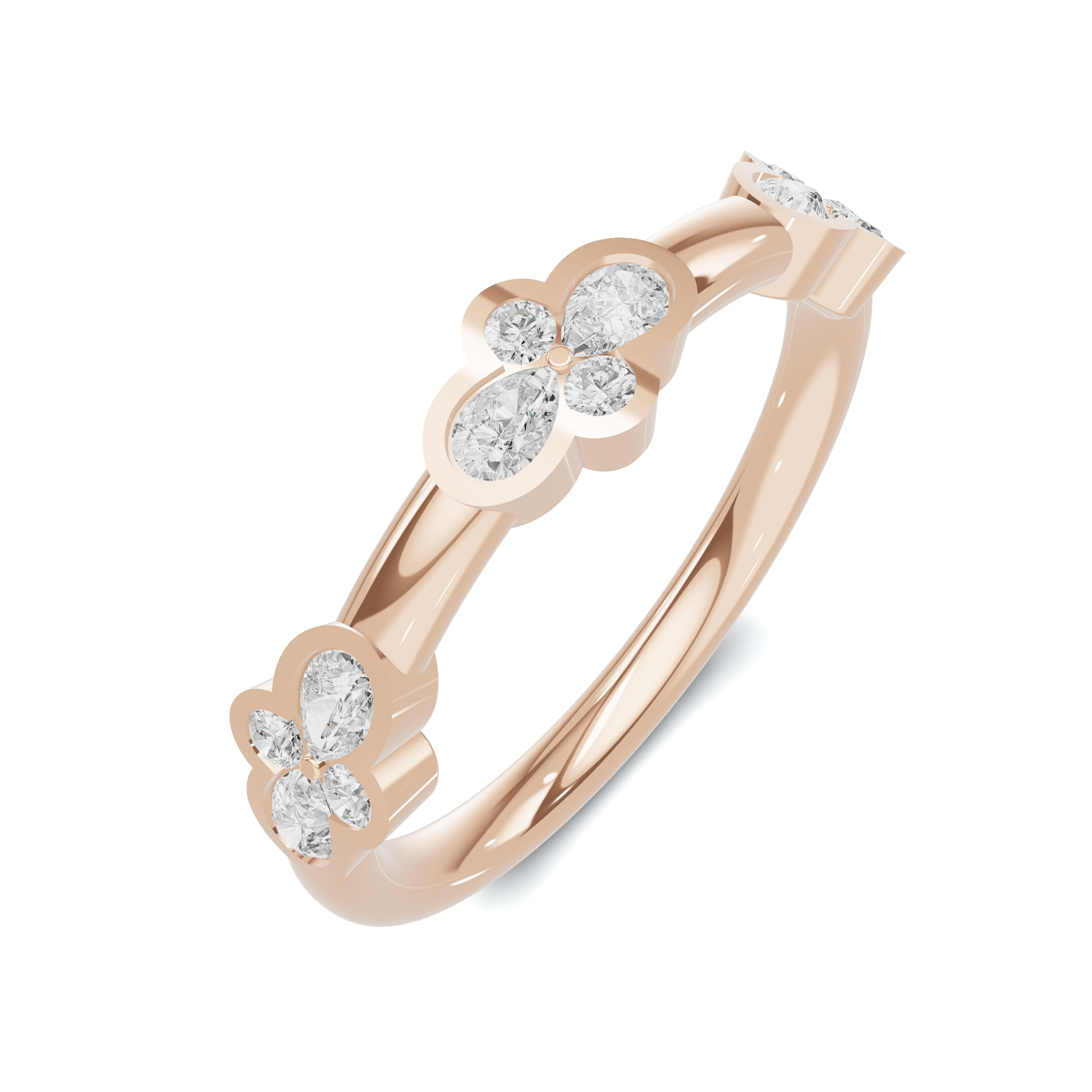 Floral Motif Ring