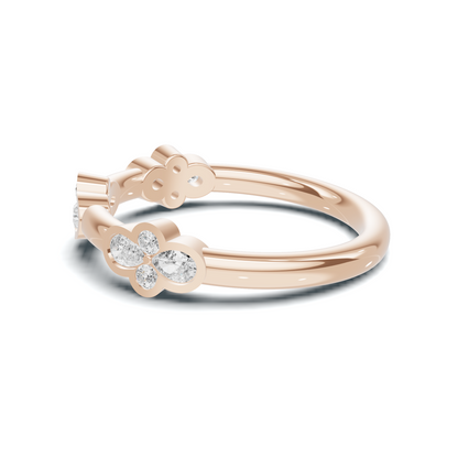 Floral Motif Ring