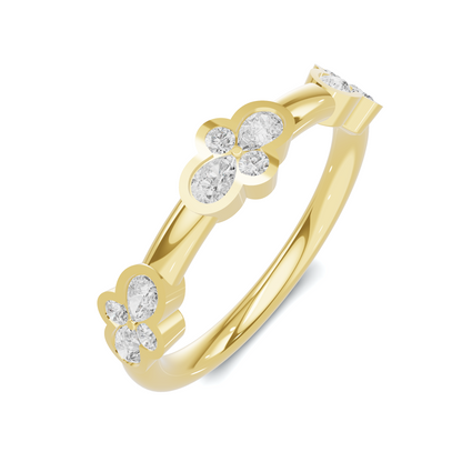 Floral Motif Ring