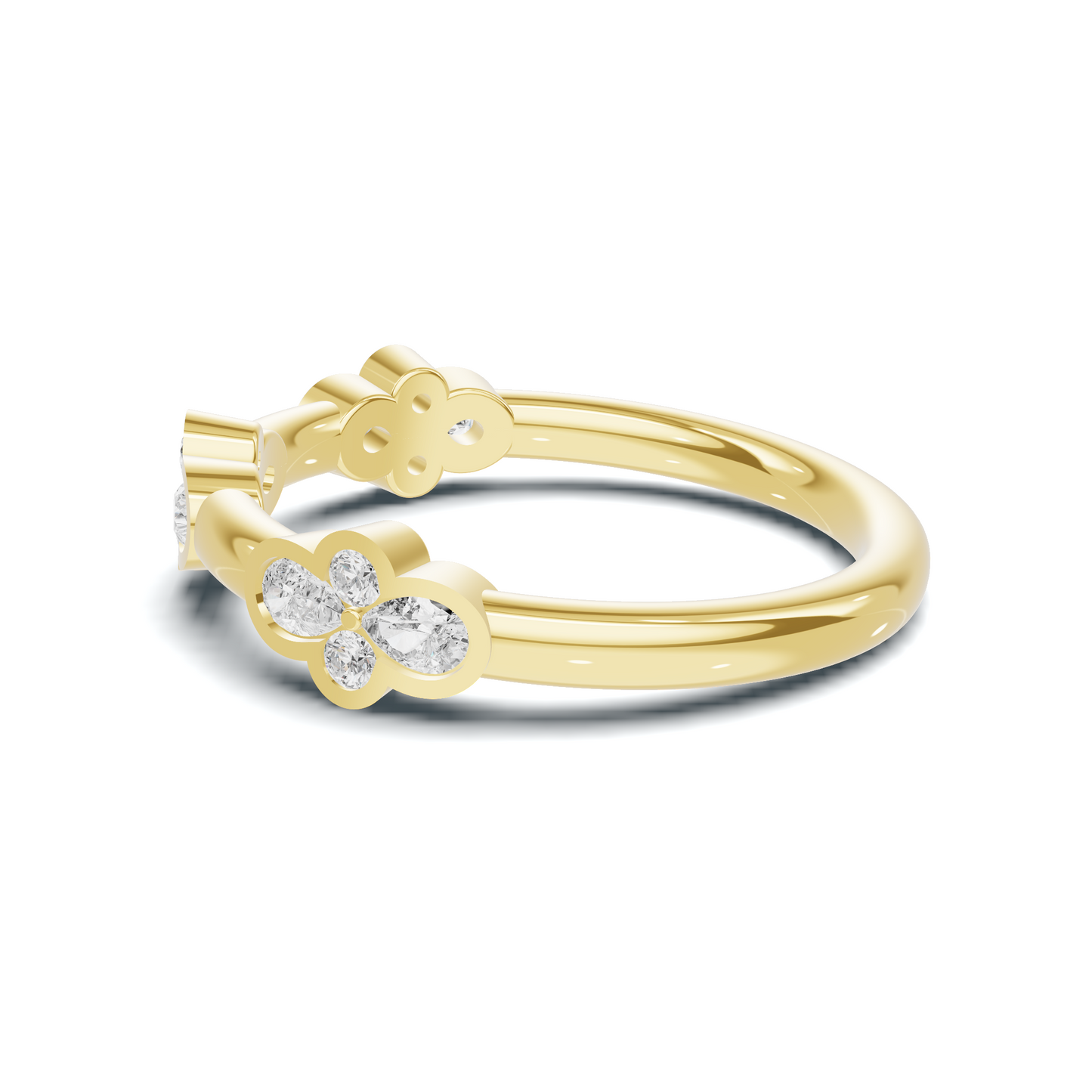Floral Motif Ring