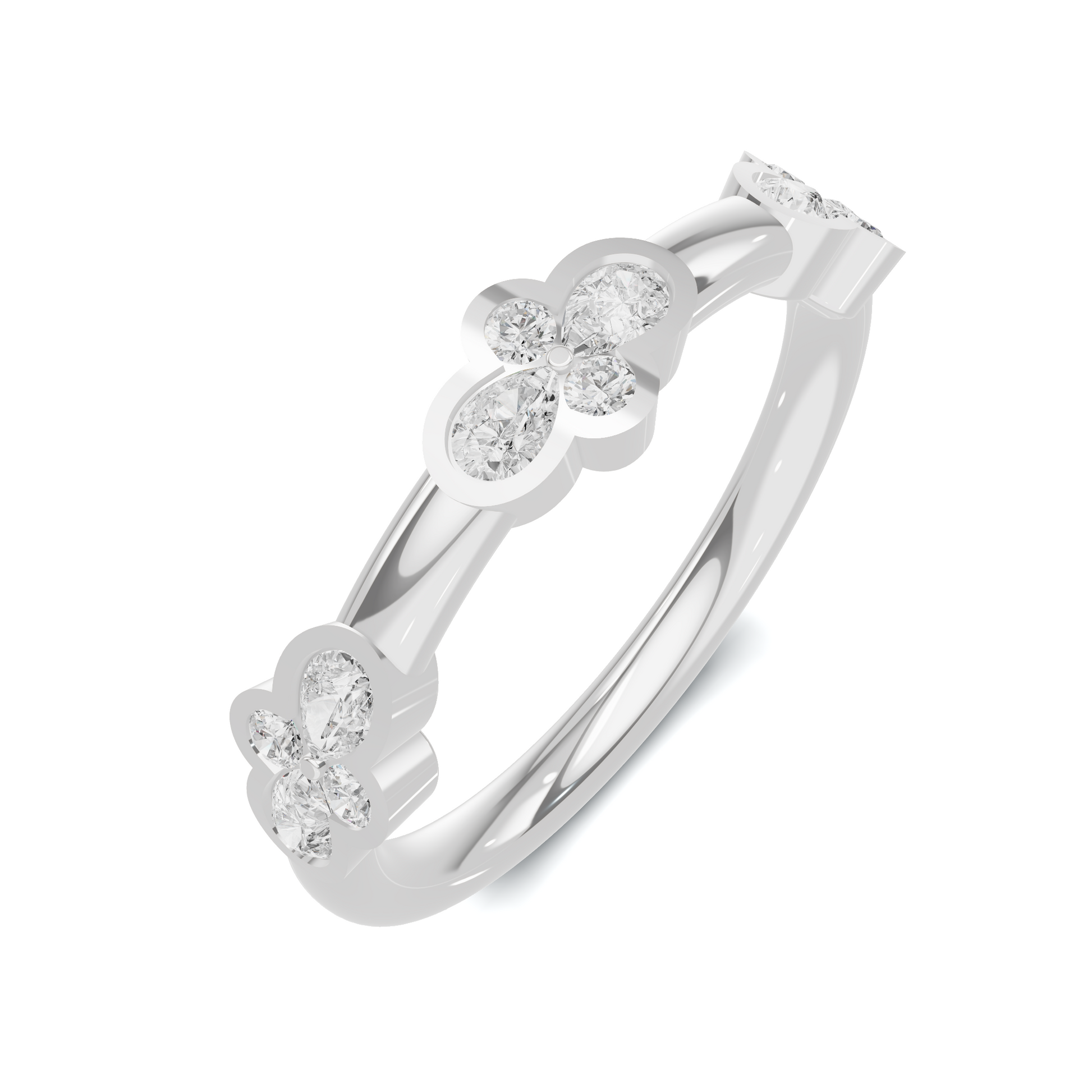 Floral Motif Ring