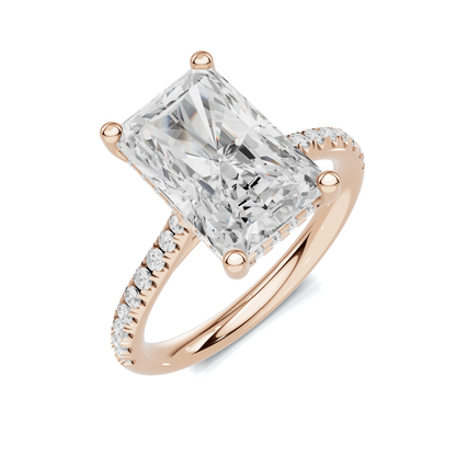 Gallery Pave Ring