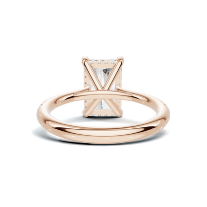Gallery Pave Ring
