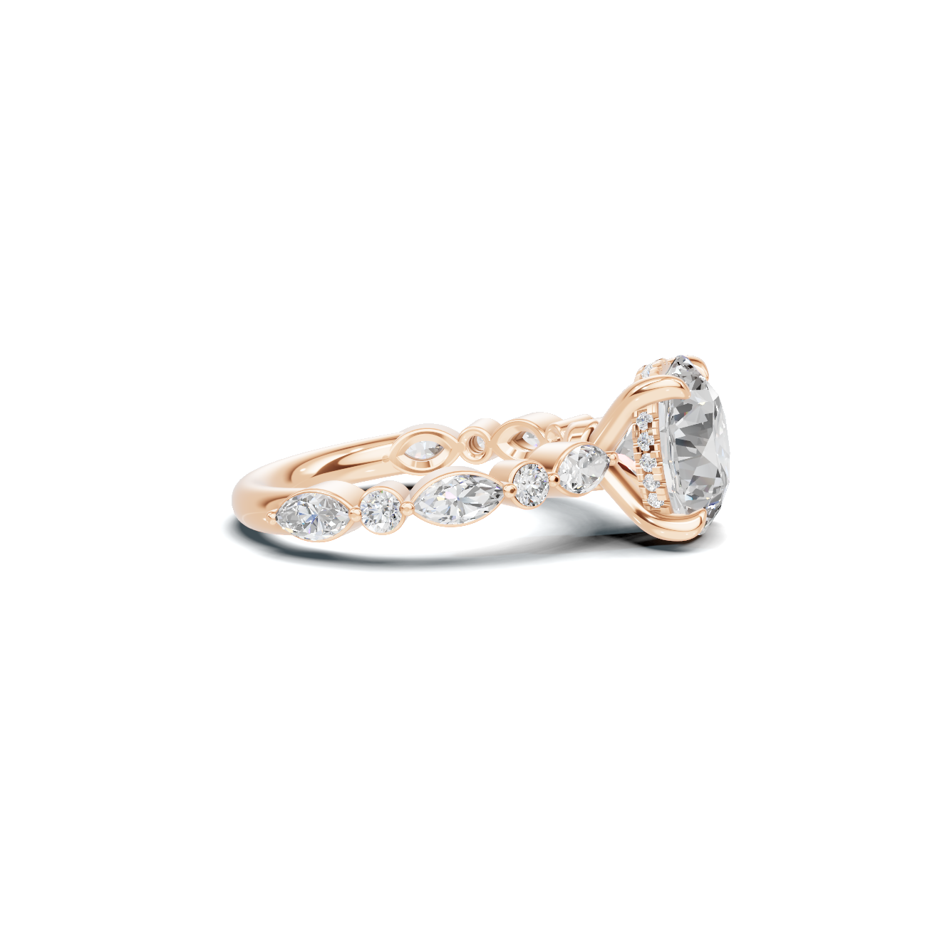 Grand Accented Band Ring