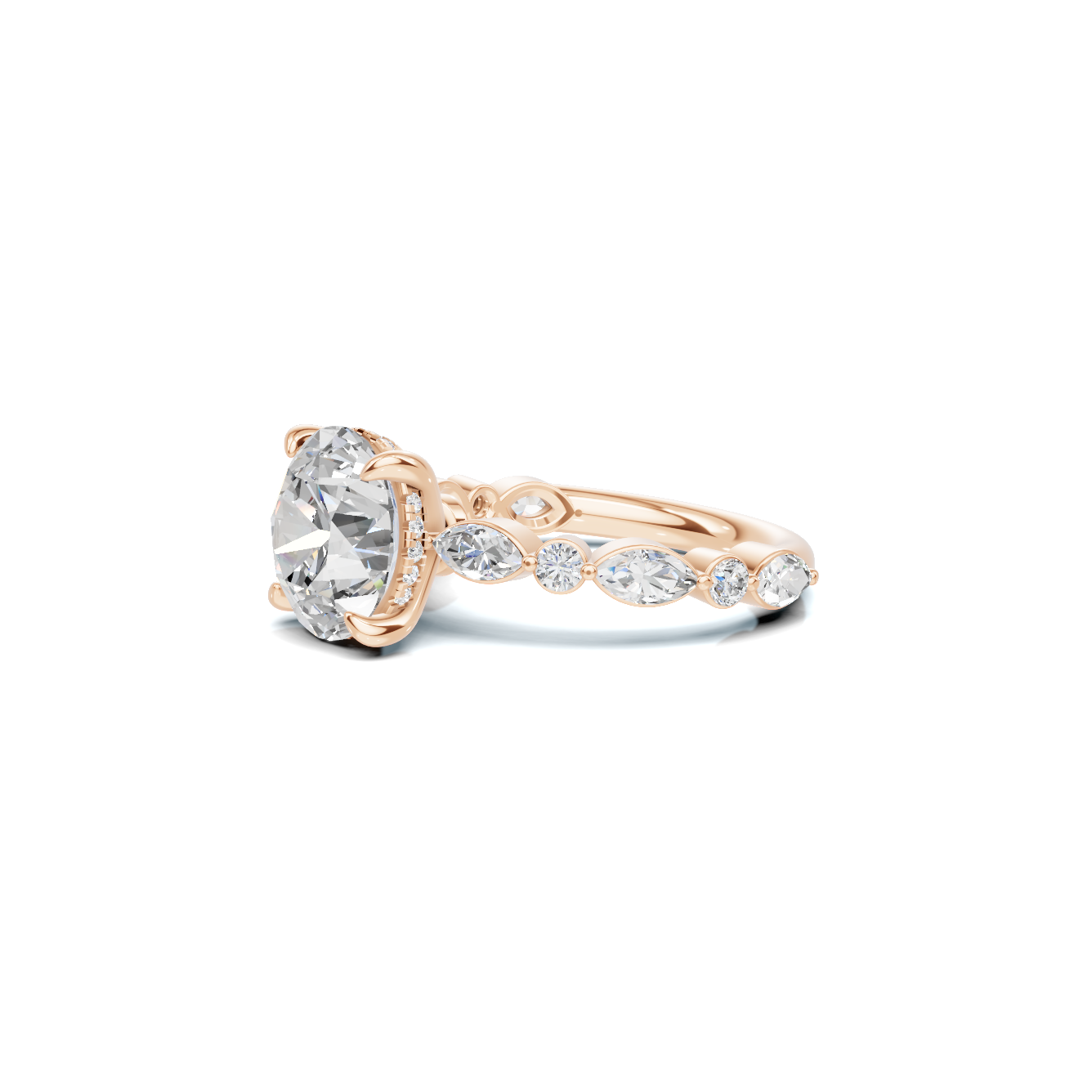 Grand Accented Band Ring