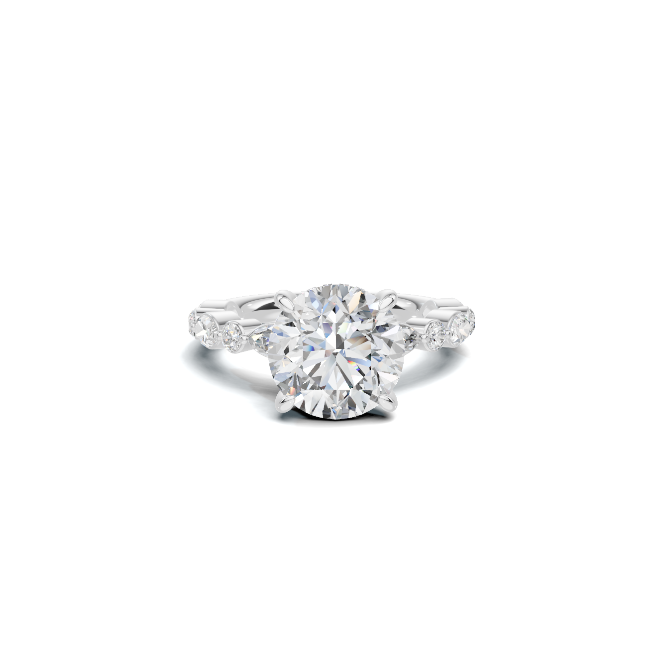 Grand Accented Band Ring