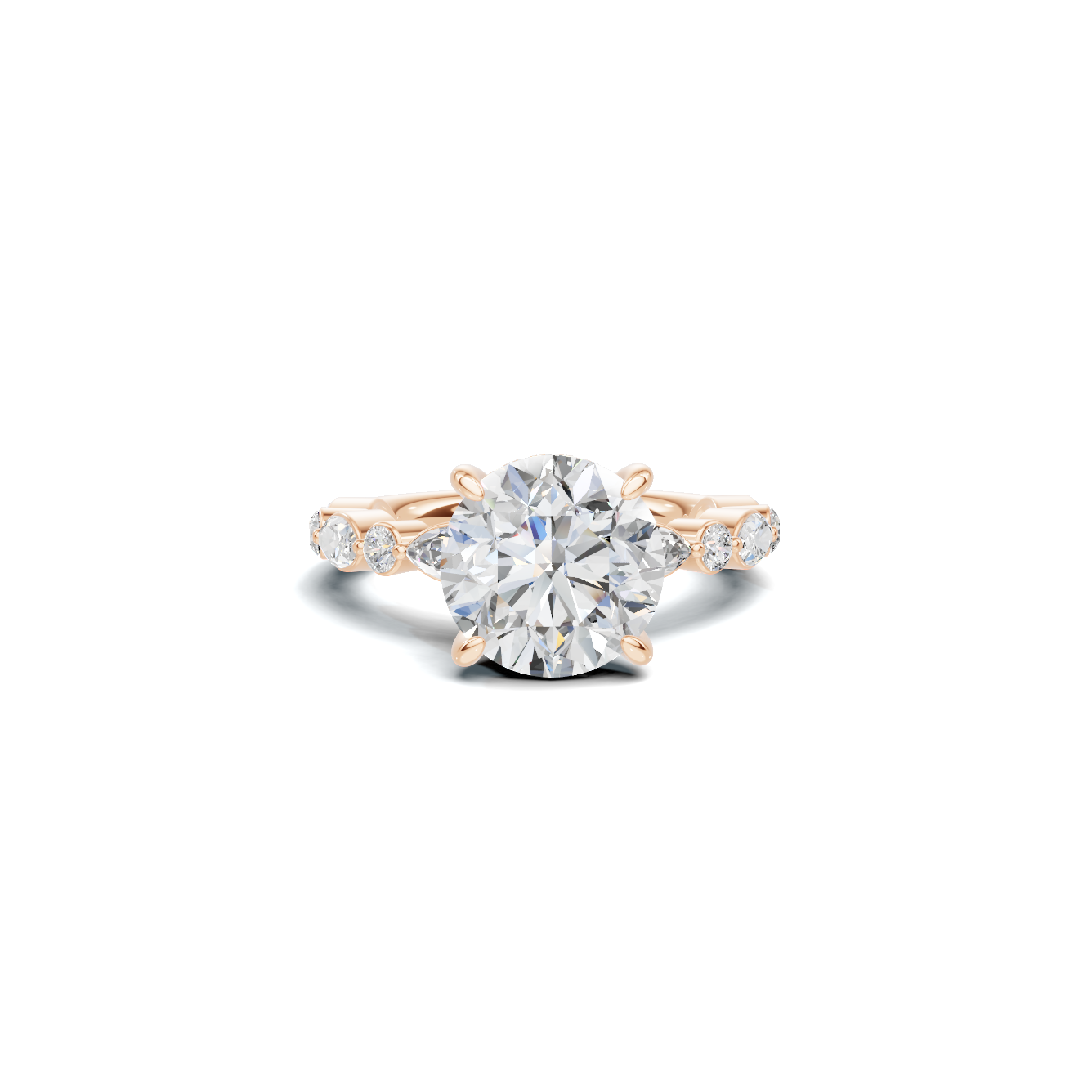 Grand Accented Band Ring