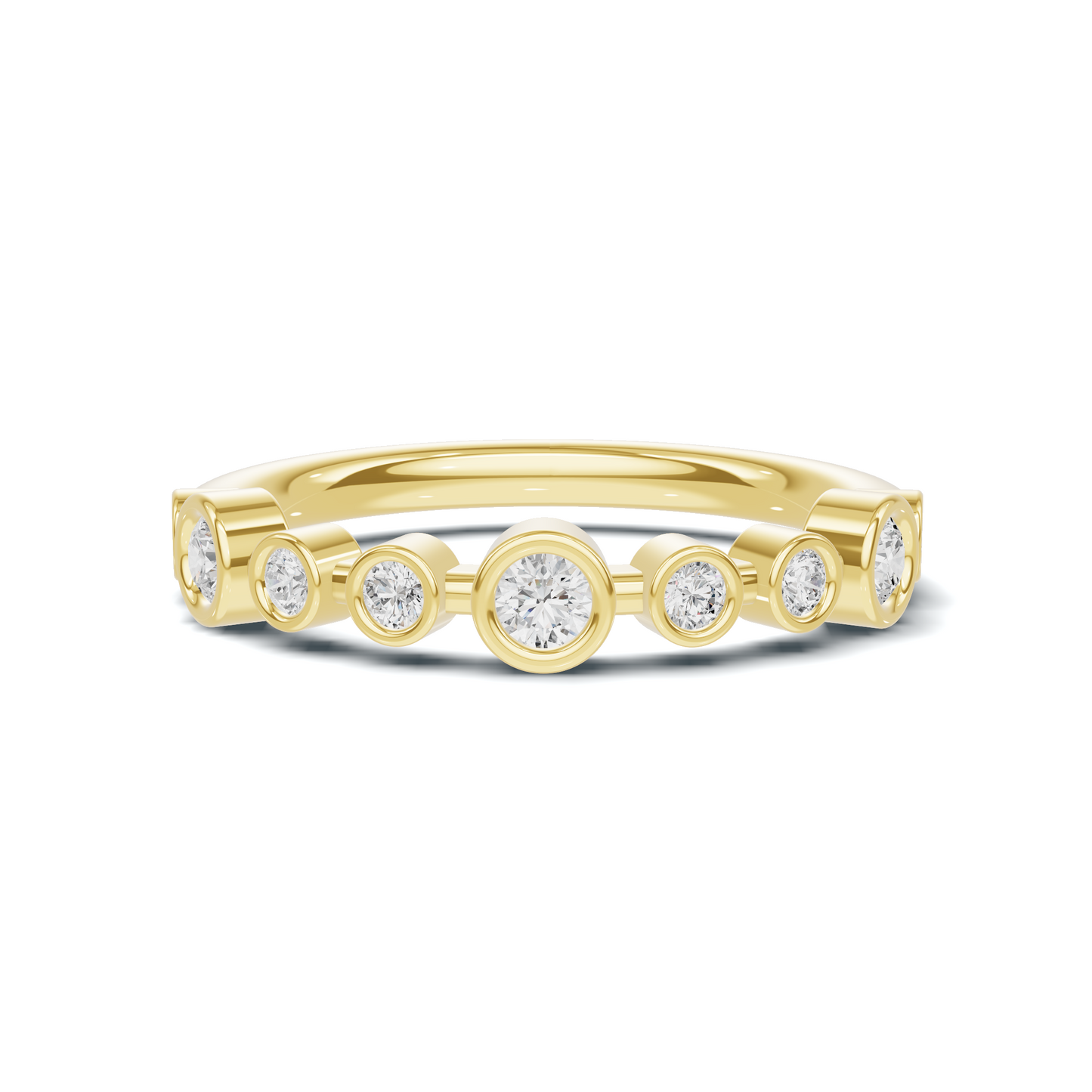Grand Bezel Set Ring
