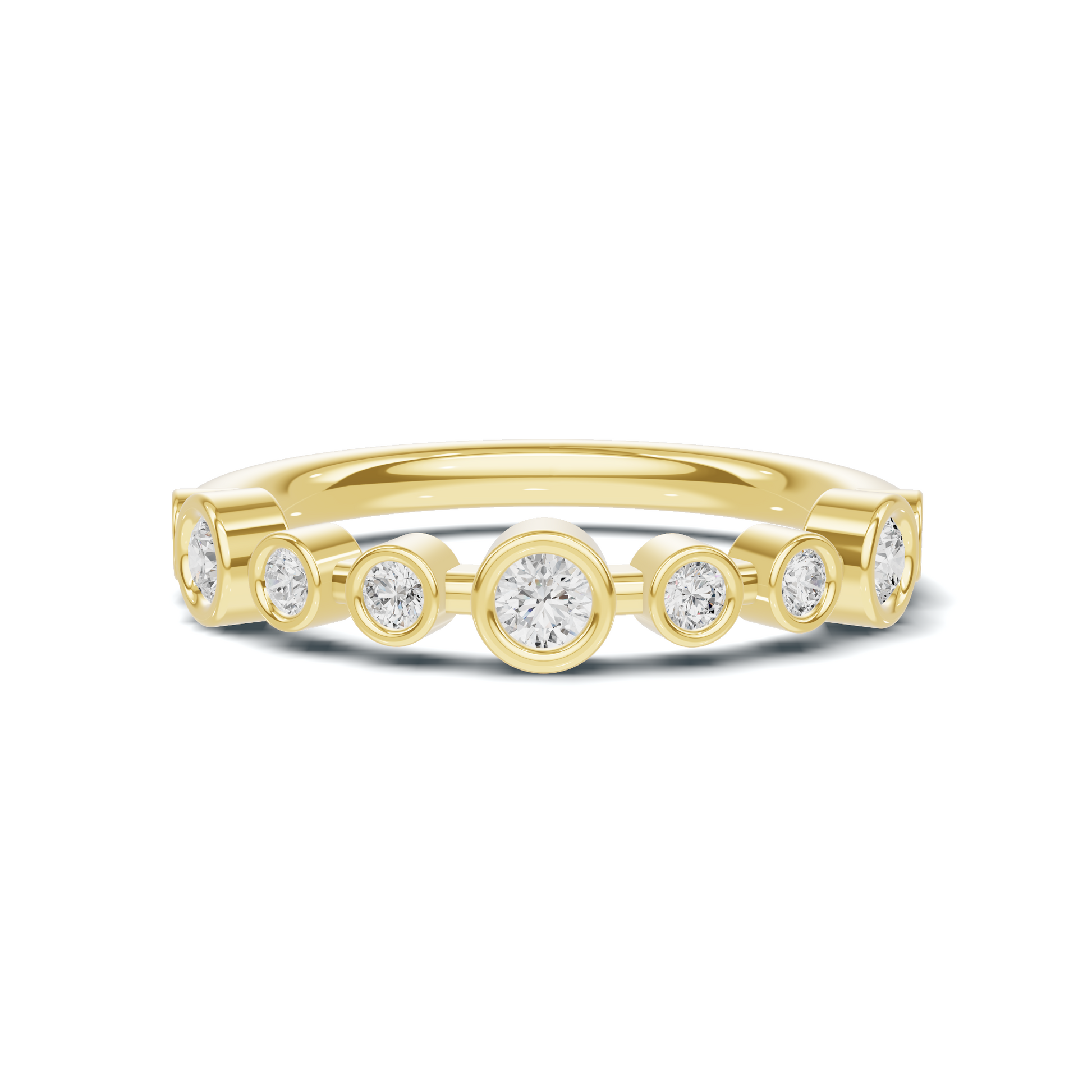 Grand Bezel Set Ring