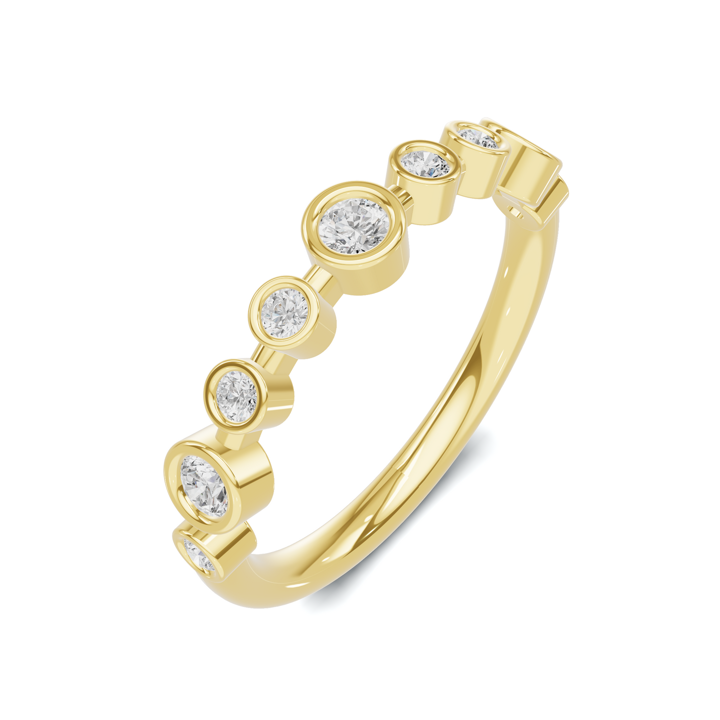 Grand Bezel Set Ring