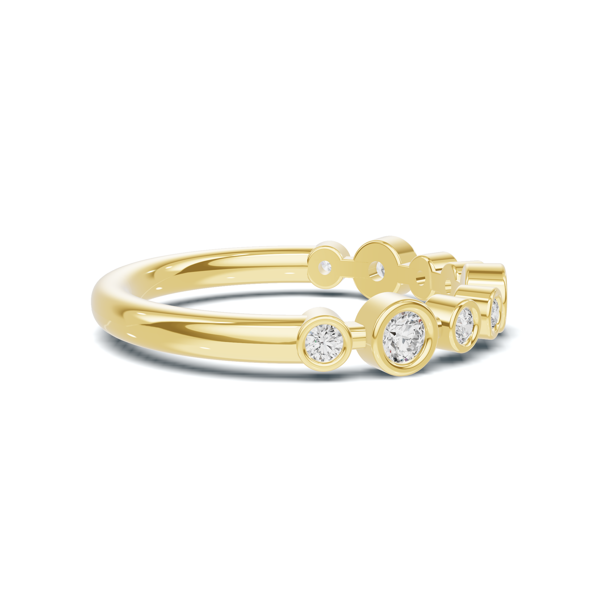 Grand Bezel Set Ring
