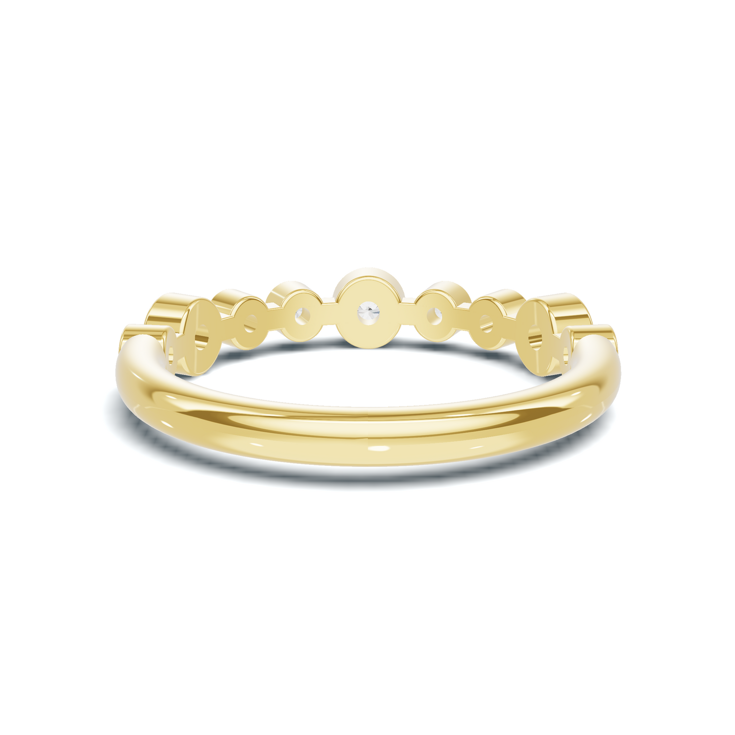 Grand Bezel Set Ring