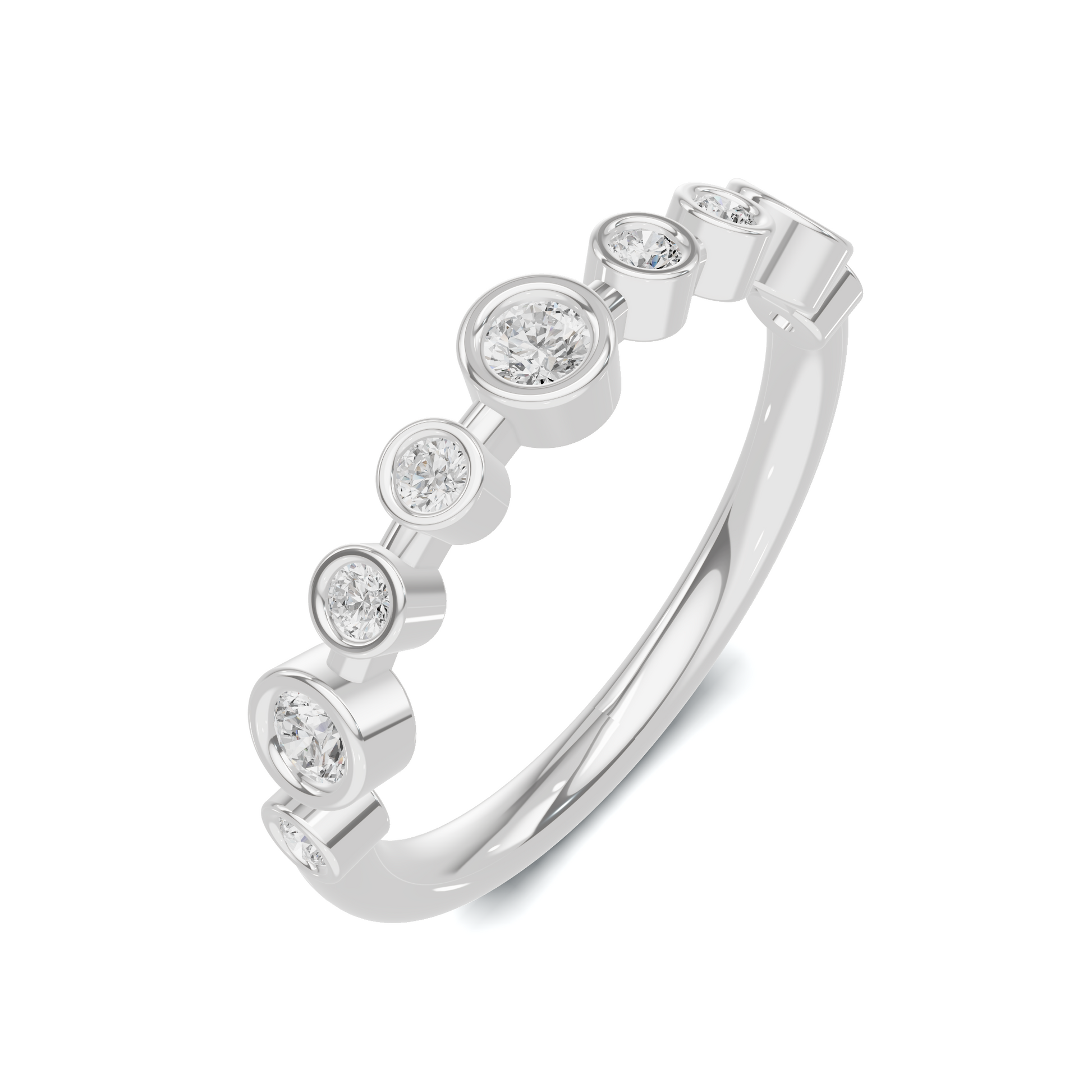 Grand Bezel Set Ring