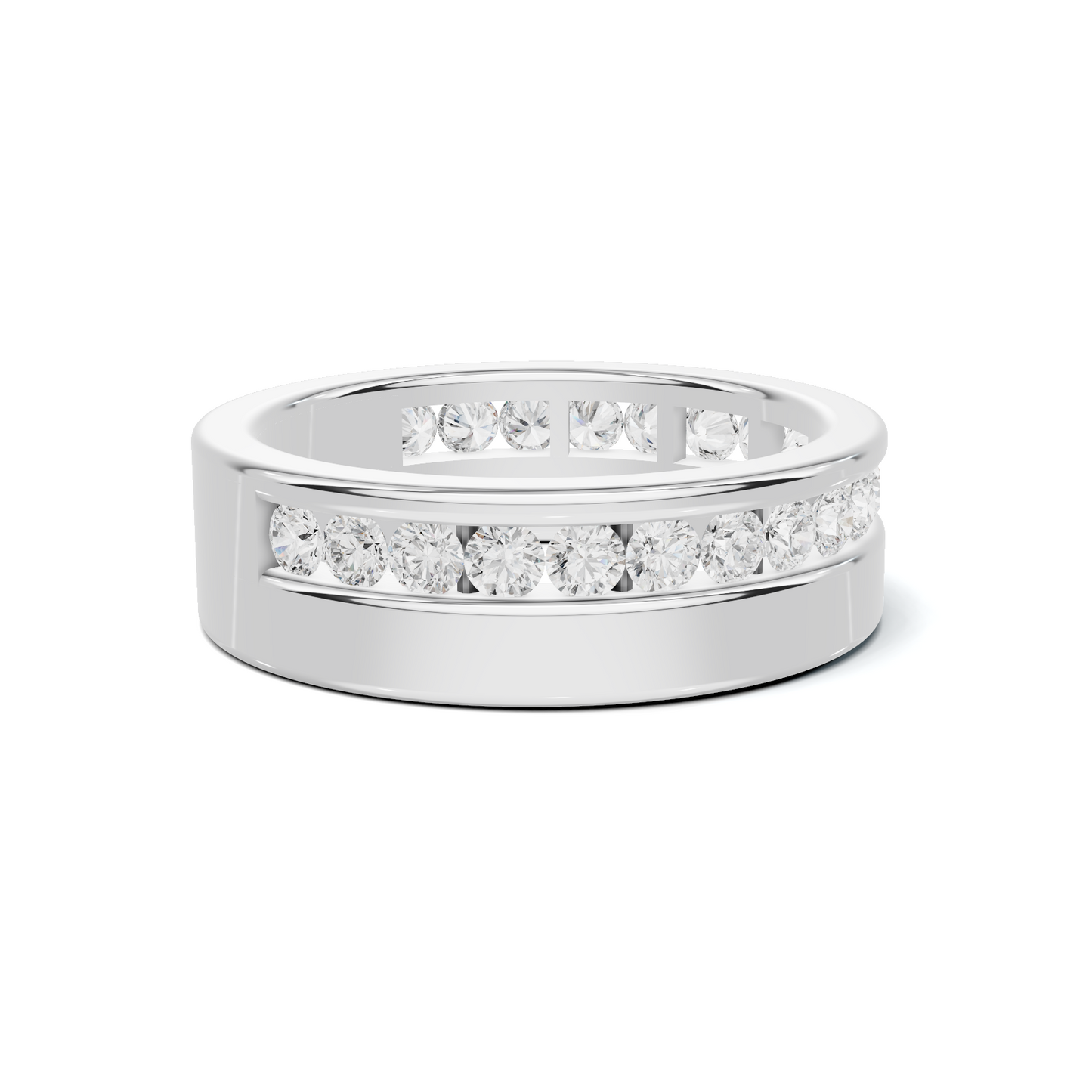 Grand Channel Set Ring