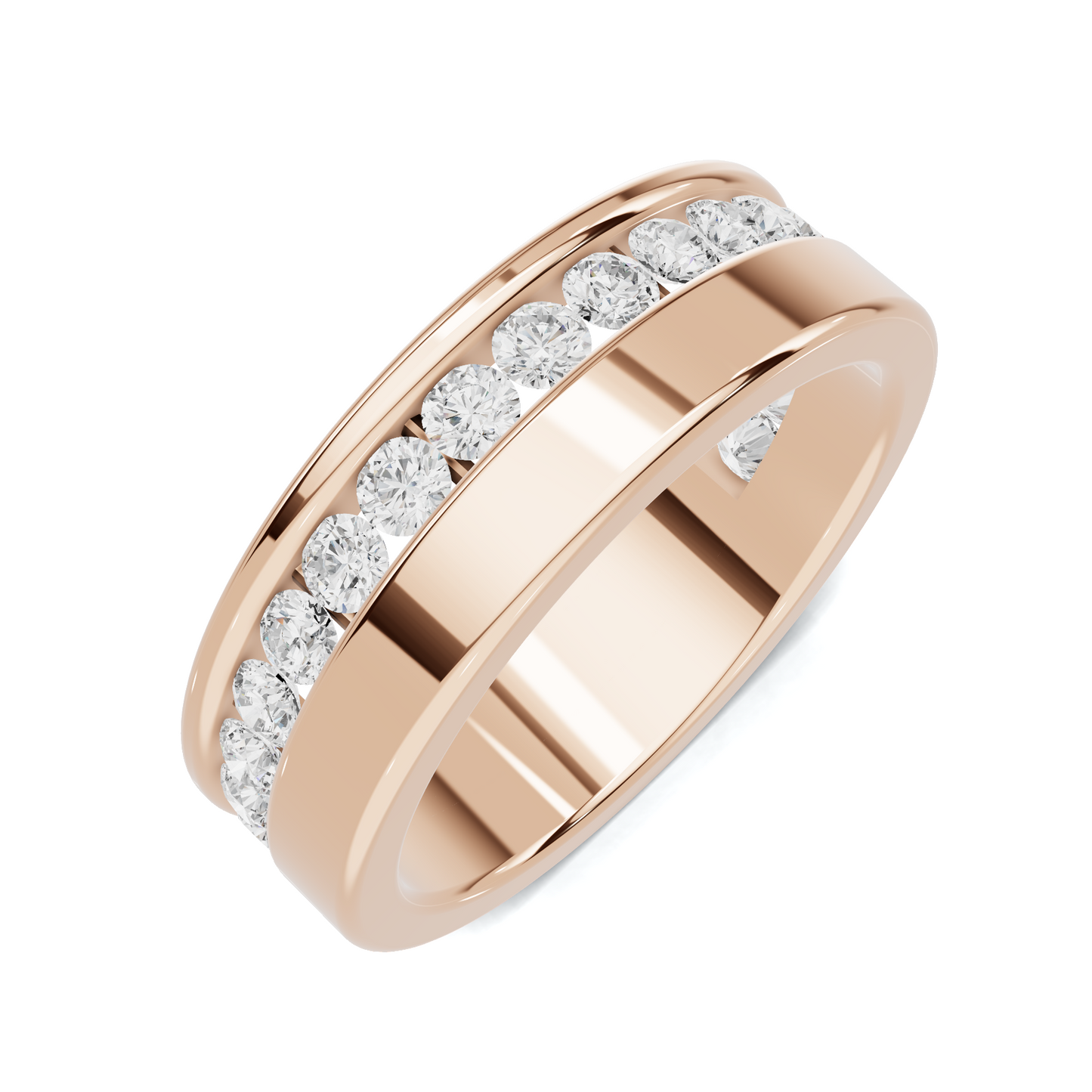 Grand Channel Set Ring