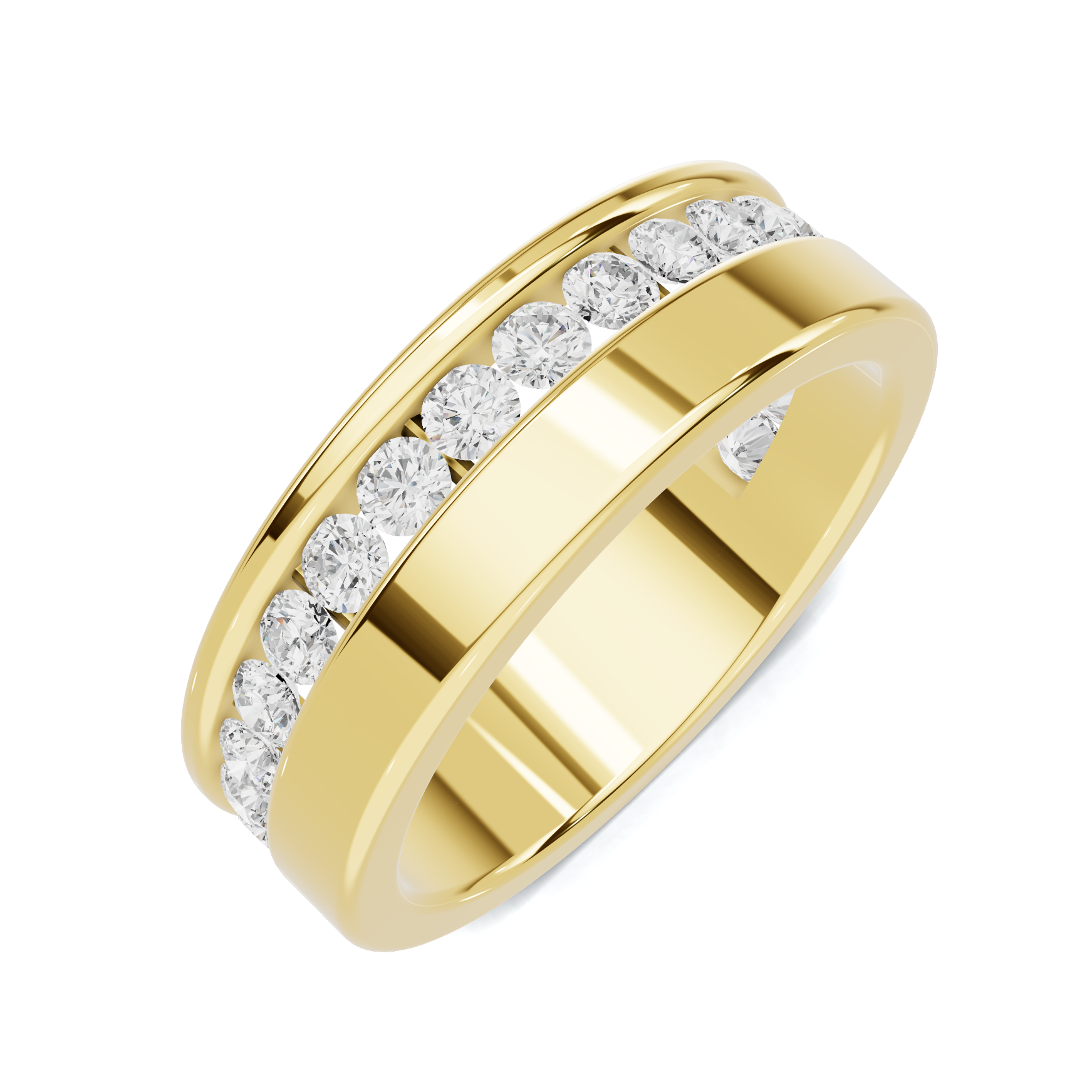 Grand Channel Set Ring