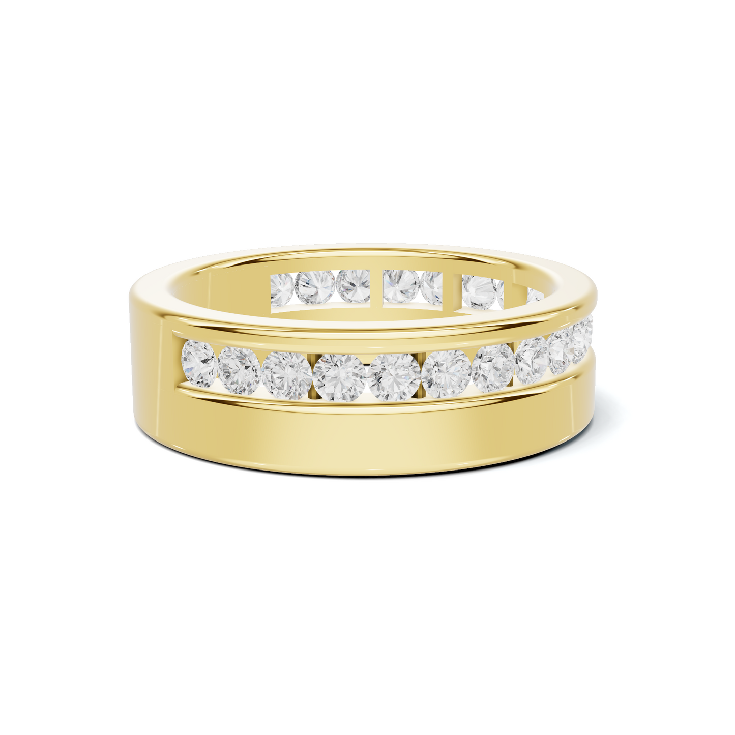 Grand Channel Set Ring