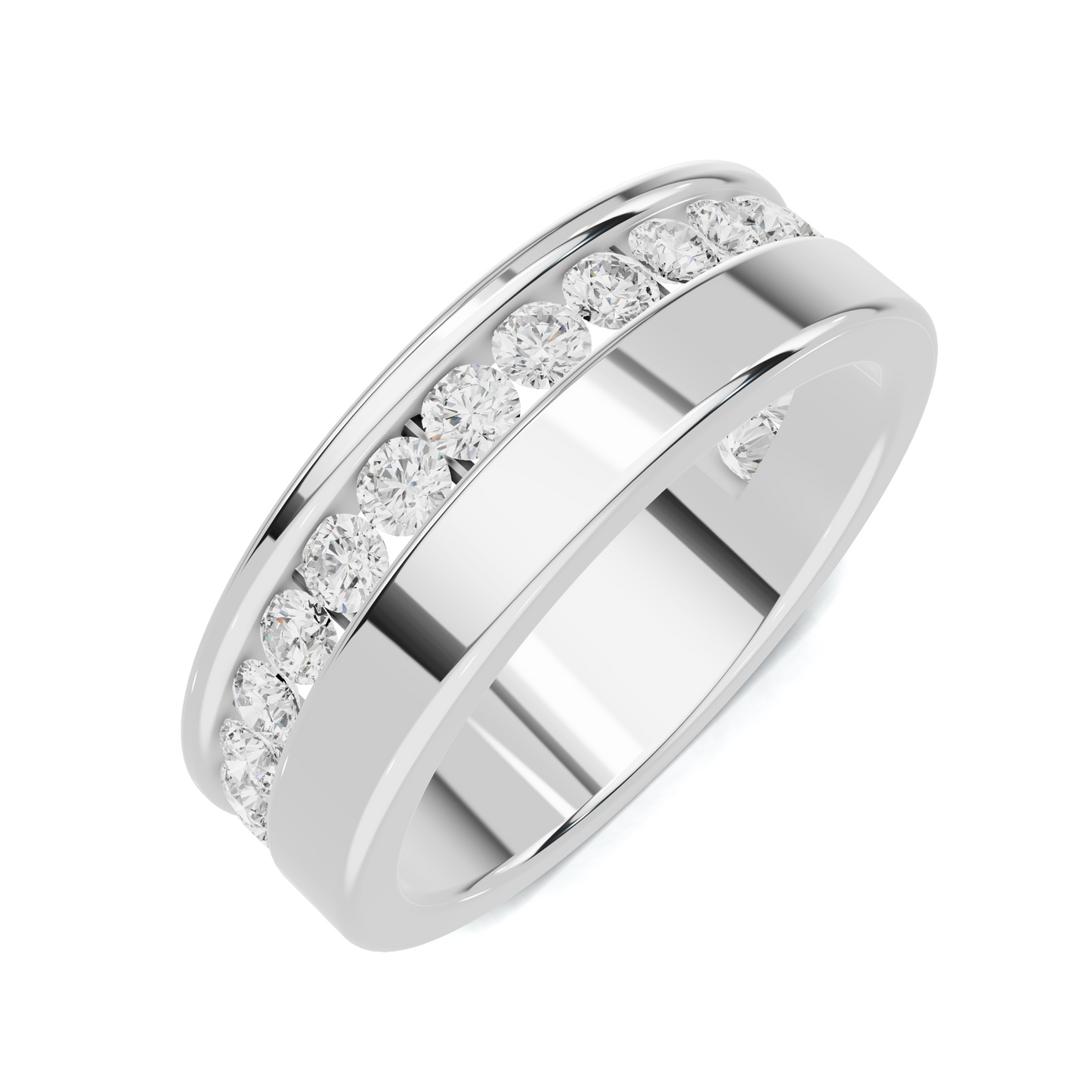 Grand Channel Set Ring