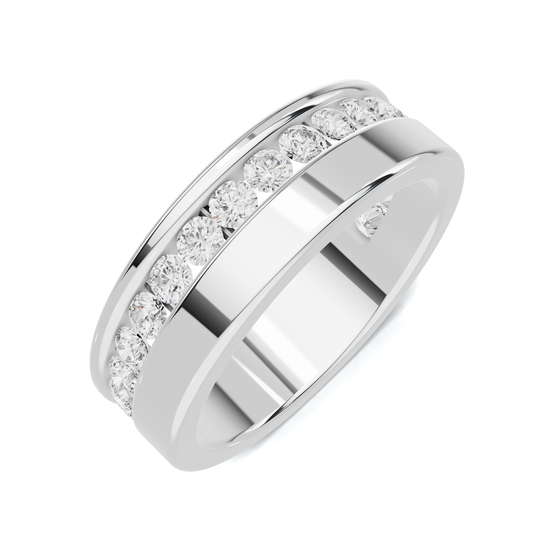 Grand Channel Set Ring