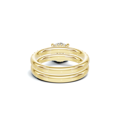 Grand Double Band Ring